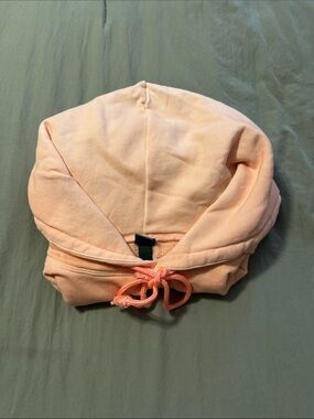 Wild Fable Crop Peach Sweatshirt with hood